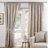 Sundour Aviary Parchment Ready Made Curtains lifestyle image of the curtains