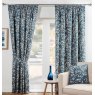 Sundour Aviary Bluebell Ready Made Curtains lifestyle image of the curtains