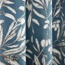 Sundour Aviary Bluebell Ready Made Curtains close up image of the fabric