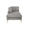 Ercol Forli Corner Open End Sofa Section Side on image of the sofa on a white background