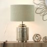 Edward Pistachio Linen Cylinder Shade lifestyle image of the lamp shade
