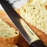 Judge Sabatier 9 Piece Knife Block Set lifestyle image of a bread knife