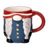 Foxwood Home Christmas Gonk Her Novelty Mug image of the mug on a white background