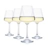 Moods White Wine Crystalline Glass 4pk image of the wine glasses on a white background