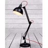 Matt Black Traditional Desk Lamp lifestyle image of the desk lamp