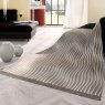 Biederlack Cotton Rich Neutral Curves Throw lifestyle image of the throw