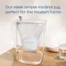 Brita Style Water Filter Grey 2.4L Jug lifestyle image of the jug