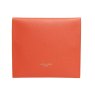 Alice Wheeler Orange Luxury Travel Mirror And Case back image of the case on a white background