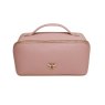 Alice Wheeler Large Pink Train Case front on image of the case on a white background