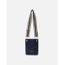 Alice Wheeler Navy Primrose Phone Cross Body Bag image of the bag on a white background