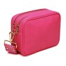 Alice Wheeler Hot Pink Soho Camera Cross Body Bag image of the bag on a white background