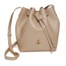 Alice Wheeler Stone Bucket Cross Body Bag image of the bag on a white background