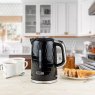Daewoo Honeycomb 1.7L Black Kettle lifestyle image of the kettle