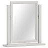 Bordeaux Cotton Vanity Mirror image of the mirror on a white background