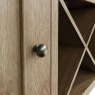 Heritage Large Sideboard With Wine Rack close up image of the sideboard on a white background