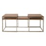 Gallery Bletchley Coffee Table Nest In Walnut
