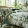 Graham & Brown Coppice Forest Sage Duvet Cover Set different angle lifestyle image of the duvet cover set