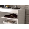 Birlea Miami 1 Door 2 Drawer Sideboard In White