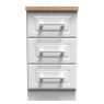 Stoneacre 3 Drawer Locker front on image of the locker on a white background