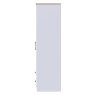 Stoneacre 2ft 6in 2 Drawer Wardrobe side on image of the wardrobe on a white background