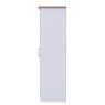 Stoneacre Triple Plain Wardrobe side on image of the wardrobe on a white background