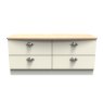 Elizabeth 4 Drawer Bed Box front on image of the bed box on a white background