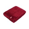 Heat Holder Blanket Cranberry on White Background