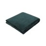 Heat Holder Blanket Emerald on White Background