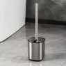 Showerdrape Echo Toilet Brush And Holder Satin Lifestyle