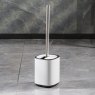 Showerdrape Echo Toilet Brush And Holder White Lifestyle