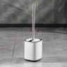 Showerdrape Echo Toilet Brush And Holder White Lifestyle