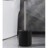 Showerdrape Echo Toilet Brush And Holder Black Lifestyle