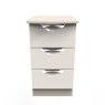 Carrie 3 Drawer Locker front on image of the locker on a white background