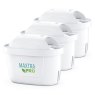 Brita Maxtra Pro All In One 3 Pack image of the three filters on a white background