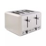 Tower Cavaletto Mushroom 4 Slice Stainless Steel Toaster image of the toaster on a white background