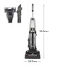 Tower Blue Bagless Pet Upright Vacuum Cleaner lifestyle image of the vacuum cleaner