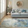 Rama Lux Rug LUX04 Blue Gold 120x180