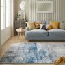 Rama Lux Rug LUX07 Ivory Blue 120x180