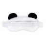 Legami Panda Gel Eye Mask image of the back of the eye mask on a white background