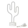 Legami Neon Effect Cactus LED Lamp image of the lamp on a white background