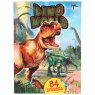 Dino World Sticker Book image of the front cover of the sticker book on a white background