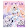 Topmodel Ice World Sticker Book image of the front cover of the book on a white background