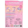 Topmodel Beauty And Me Nail Foils image of the back of the packaging on a white background