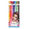 Topmodel Erasable Colouring Pencils image of the pencils in packaging on a white background