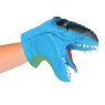 Dino World Assorted Hand Puppet Dino image of the blue puppet on a white background