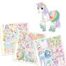 Ylvi Dress Me Up Sticker Book image of the sticker pages on a white background