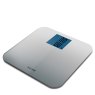 Salter Silver Max Electronic Bathroom Scale angled image of the scales on a white background