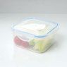 Addis Clip Tight 760ml Square Container lifestyle image of the container on a white background