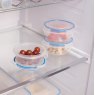 Addis Clip Tight 300ml Round 3 Pack Container Set lifestyle image of the containers