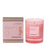 Stoneglow Light Blush Rose & Peony Soy Wax Scented Candle image of the candle with packaging on a white background